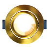 ED-10095 Led recessed spotlight small recessed depth IP54, CCT 2700K/3000K/DTW, round, gold/brass, 75mm