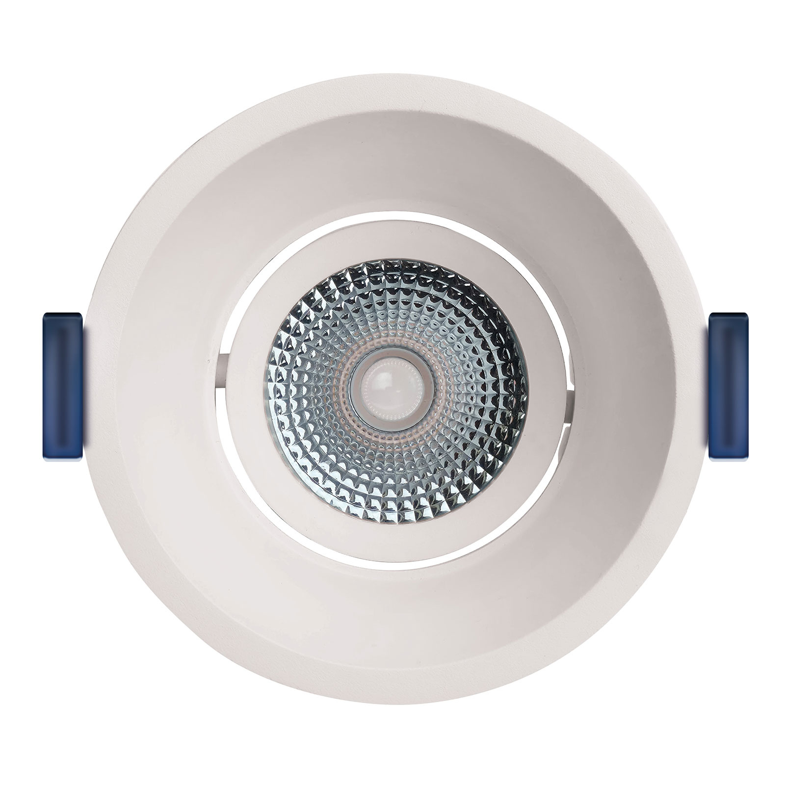 ED-10096 Led recessed downlight deepened IP54, CCT 2700K/3000K/DTW, round, white, 90mm