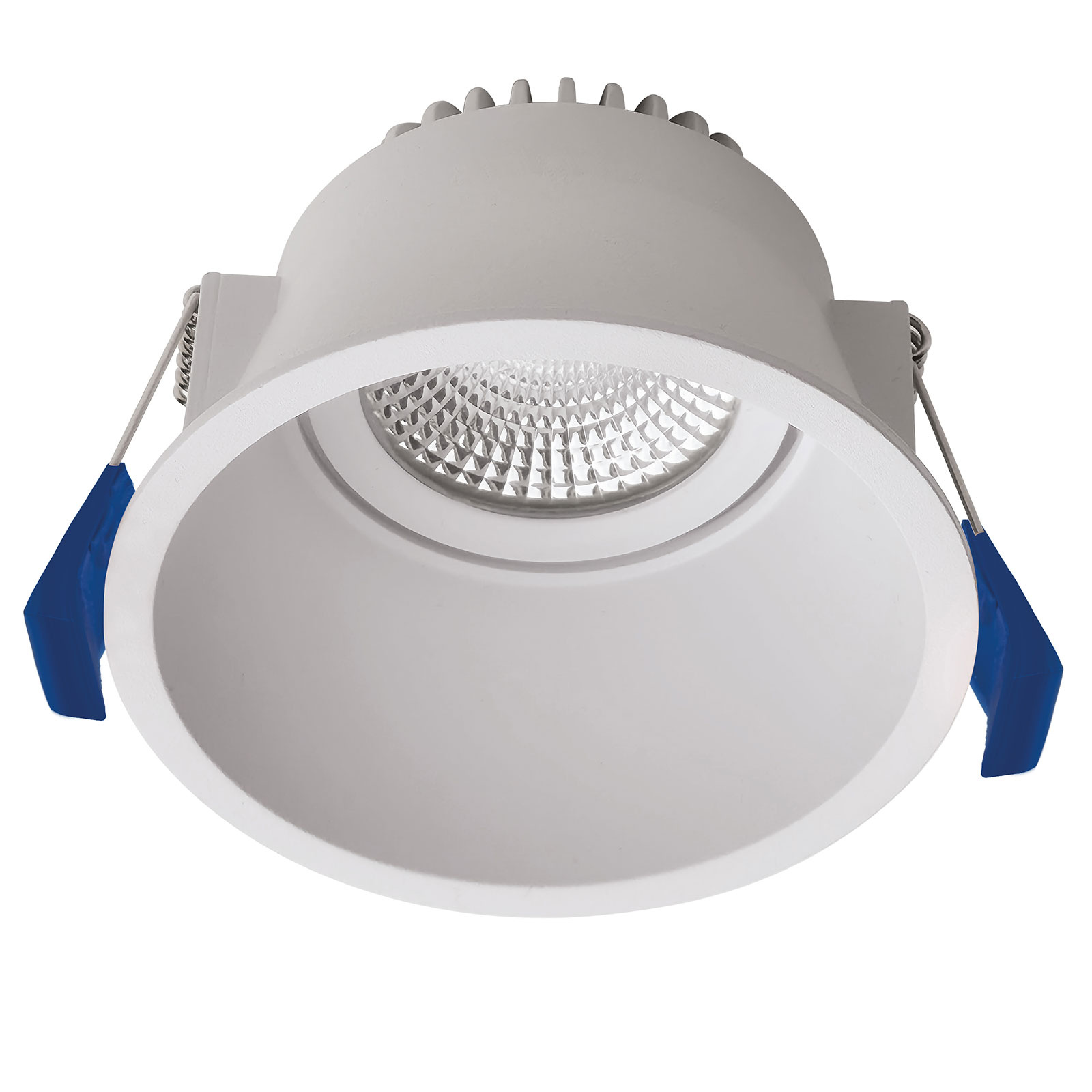 ED-10096 Led recessed downlight deepened IP54, CCT 2700K/3000K/DTW, round, white, 90mm