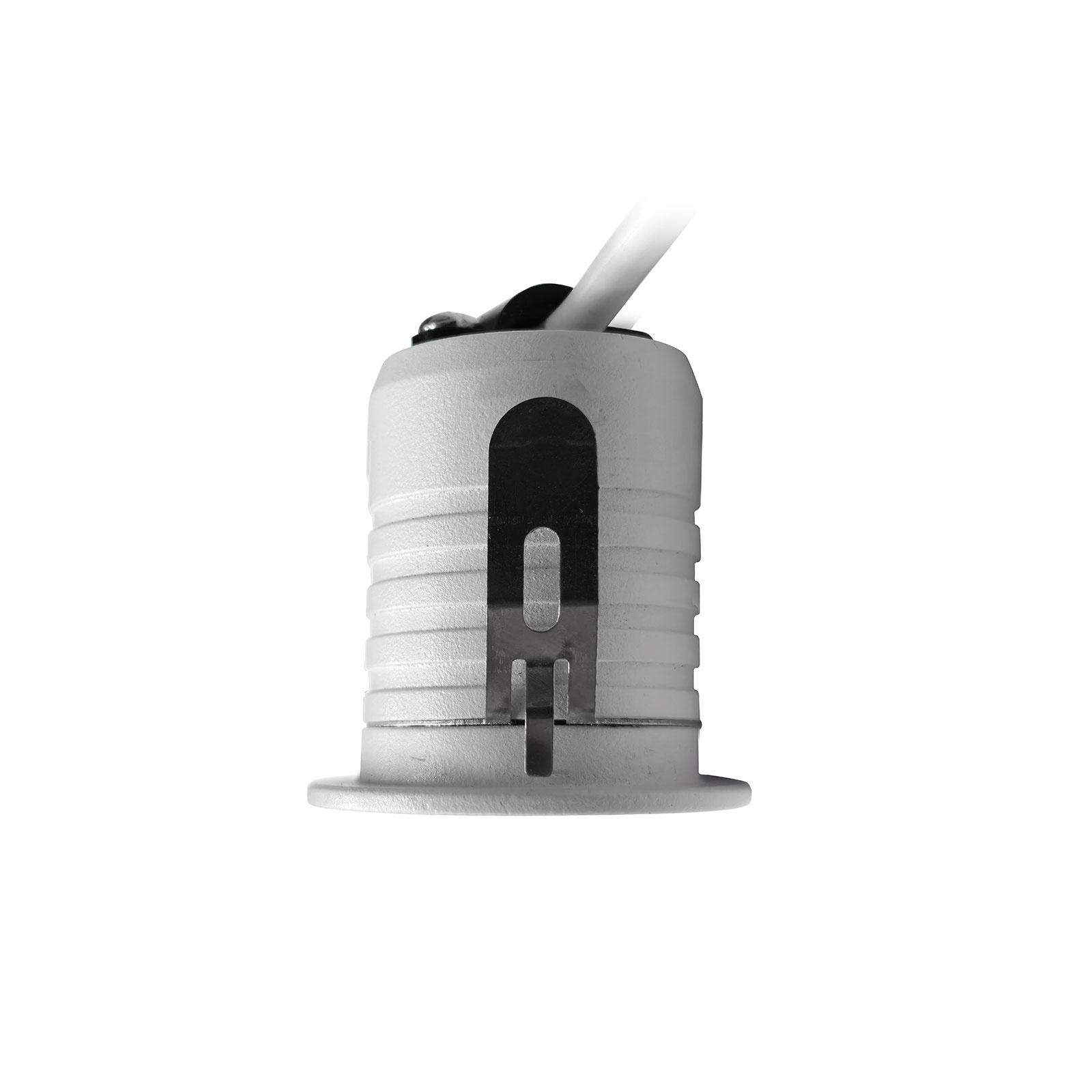 ED-10105 Led recessed spotlight mini, IP67, warm white, round, white, 28mm