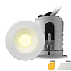 ED-10105 Mini spot encastré à LED, IP67, blanc chaud, rond, blanc, 28mm