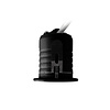 ED-10106 Led recessed spotlight mini, IP67, warm white, round, black, 28mm
