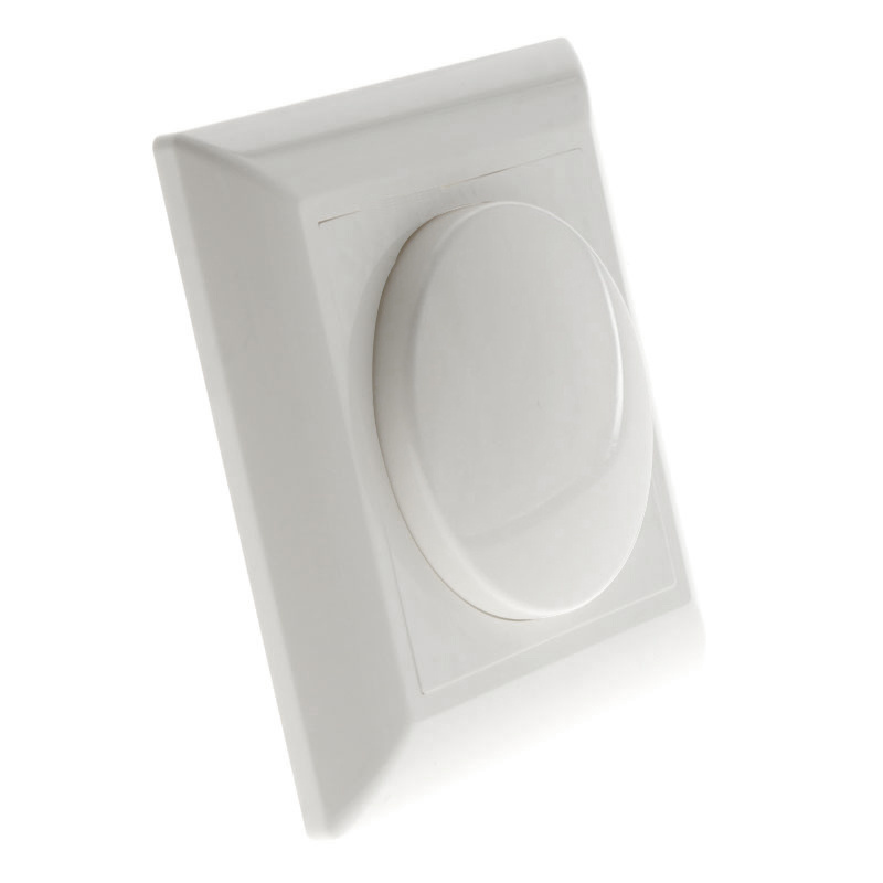 ED-10002 Bouton de gradateur avec plaque centrale et cadre