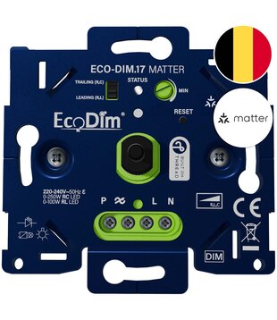 ECO-DIM.17 Variateur à Led Matter pression/tour 0-250W (RLC)