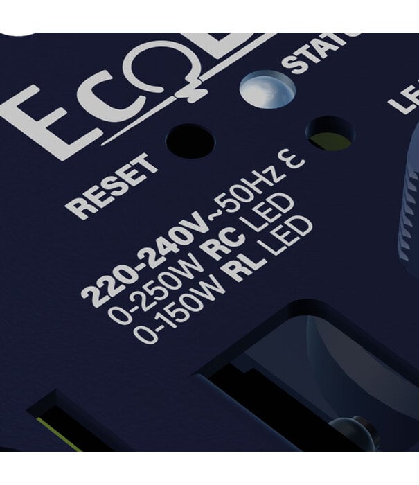 ECO-DIM.07 PRO Zigbee Led dimmer druk/draai 0-250W (RLC)