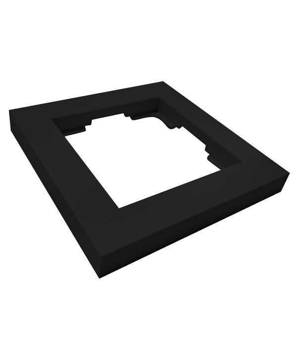 ED-01002 Abdeckrahmen 1-fach schwarz