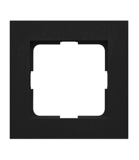 ED-01002 Abdeckrahmen 1-fach schwarz