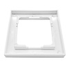 ED-01001 Cadre de recouvrement simple blanc