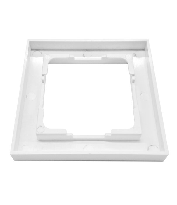 ED-01001 Cadre de recouvrement simple blanc