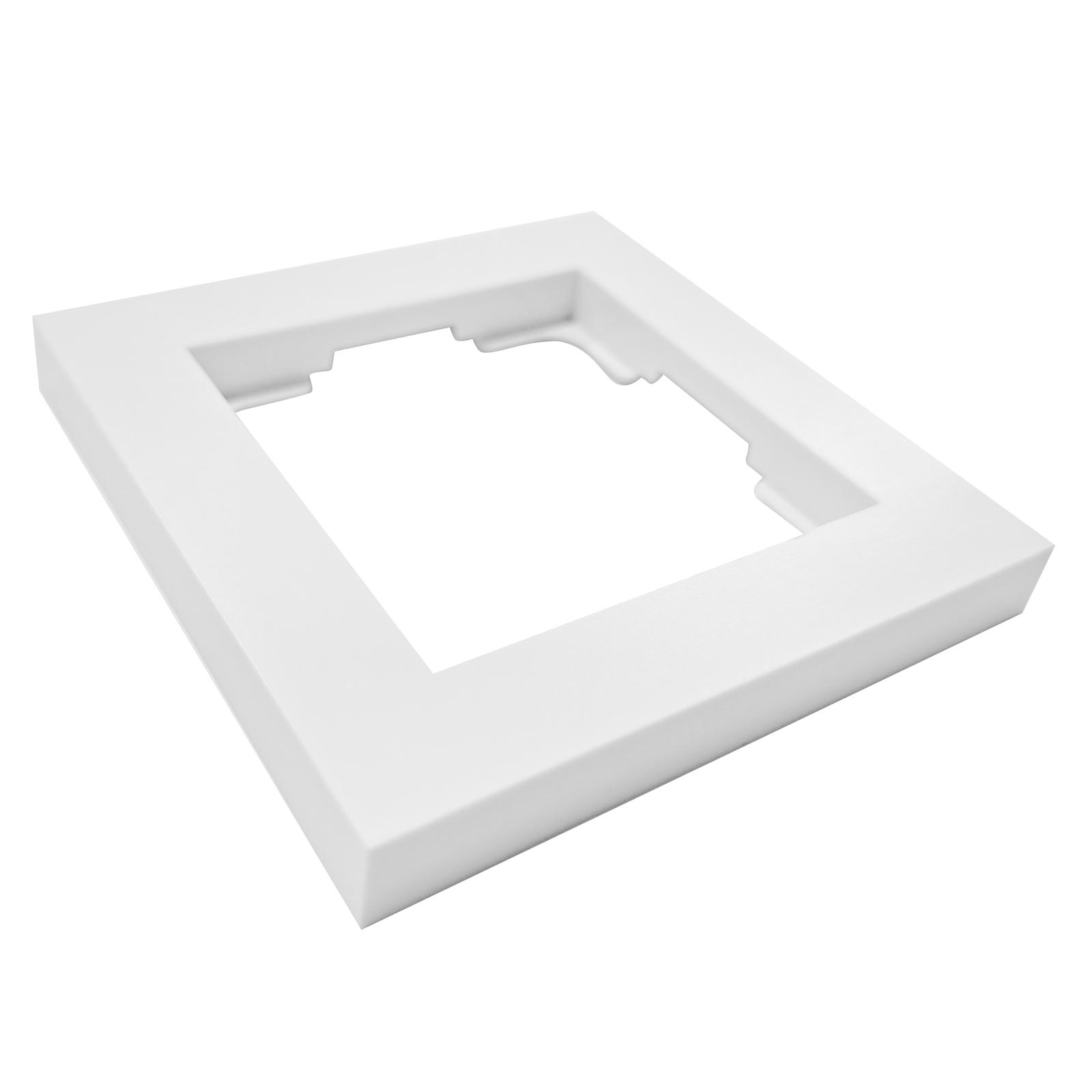 ED-01001 Cover frame single white