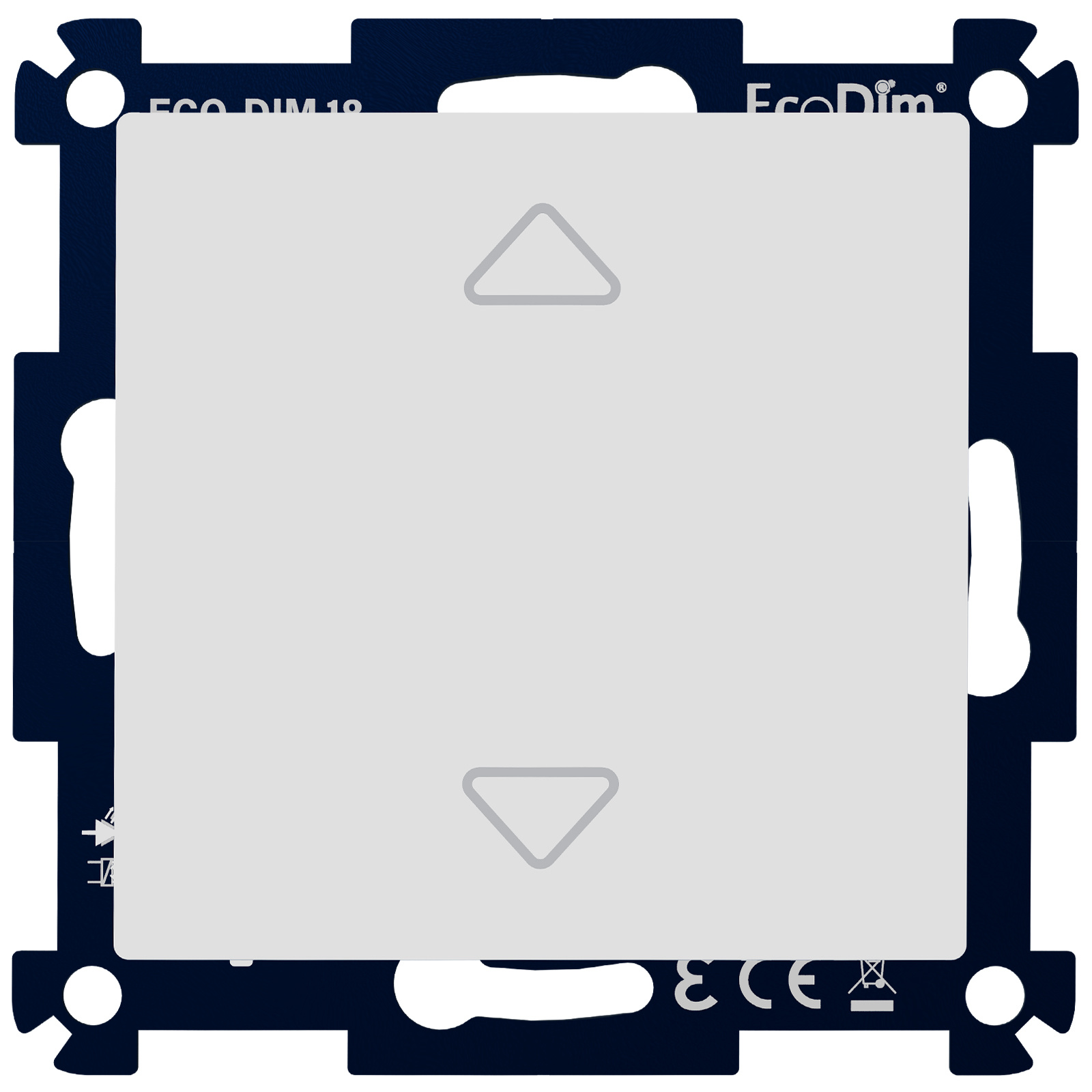 ECO-DIM.18 LED touch / push dimmer 0-250W (RLC)