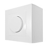 ED-01003 Opbouwdoos incl. afdekraam en dimmerknop wit