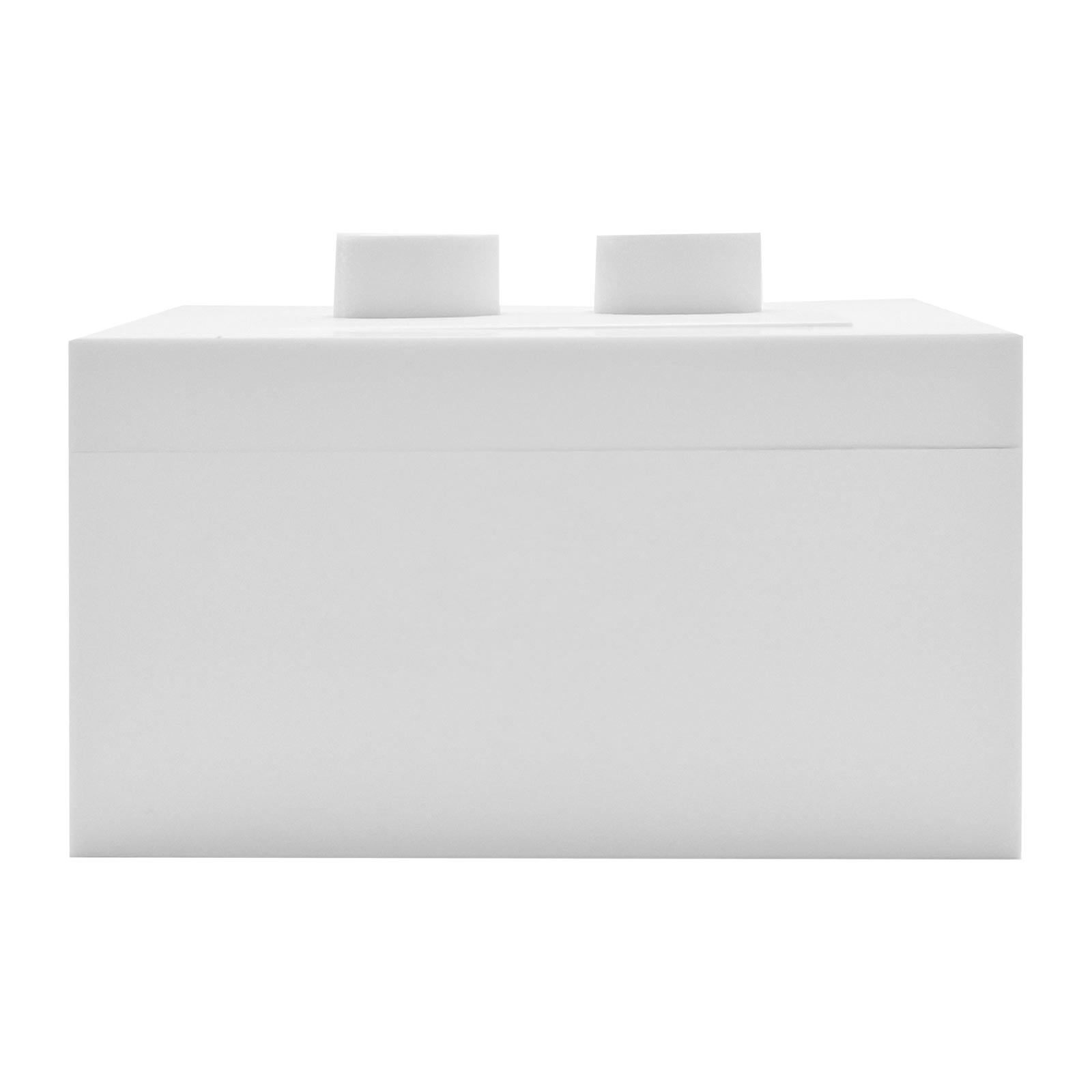 ED-01004 Aufputzdose inkl. Abdeckrahmen und Duo-Dimmerknopf weiß