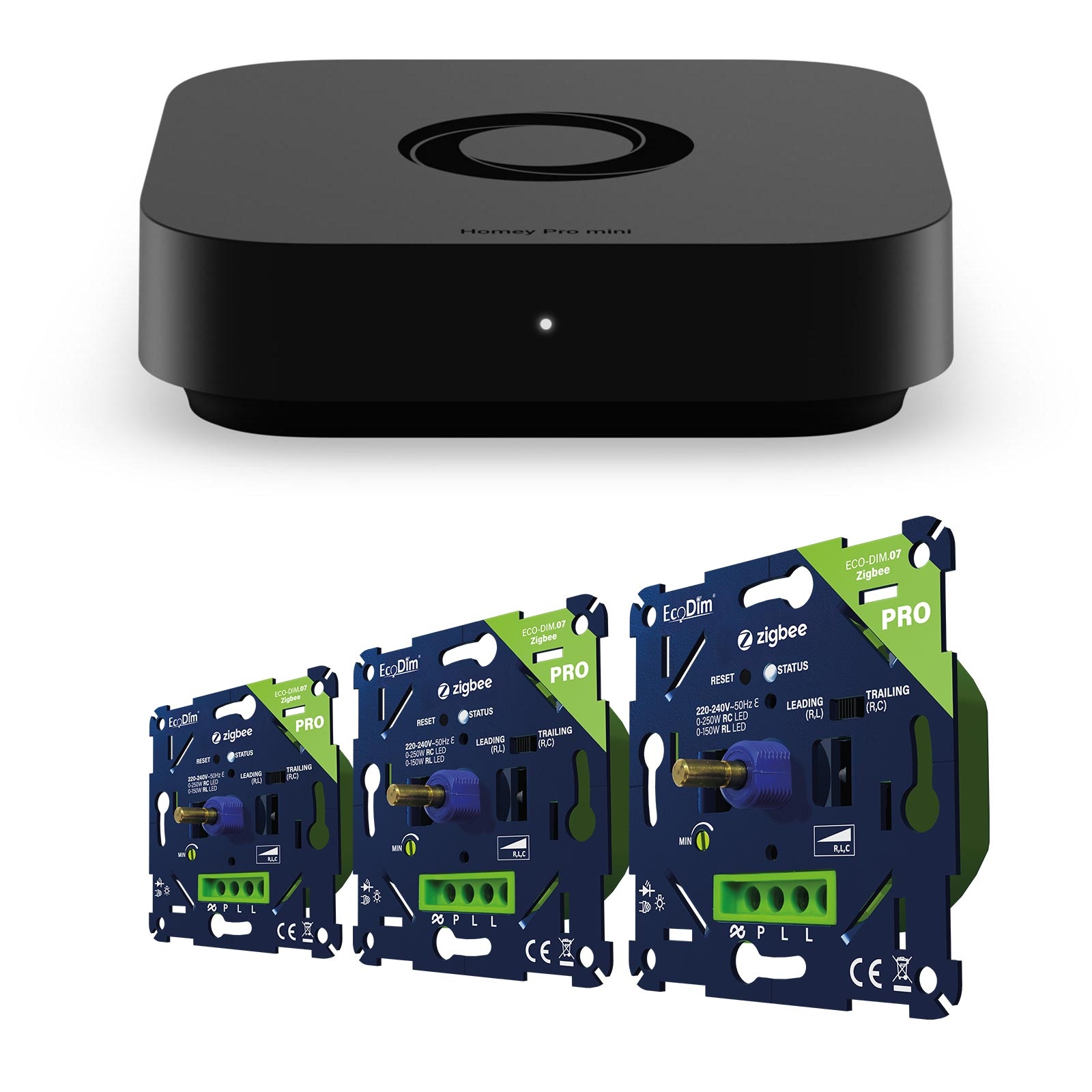 ED-08006 Homey by EcoDim Pro mini installer starterpack .07 PRO