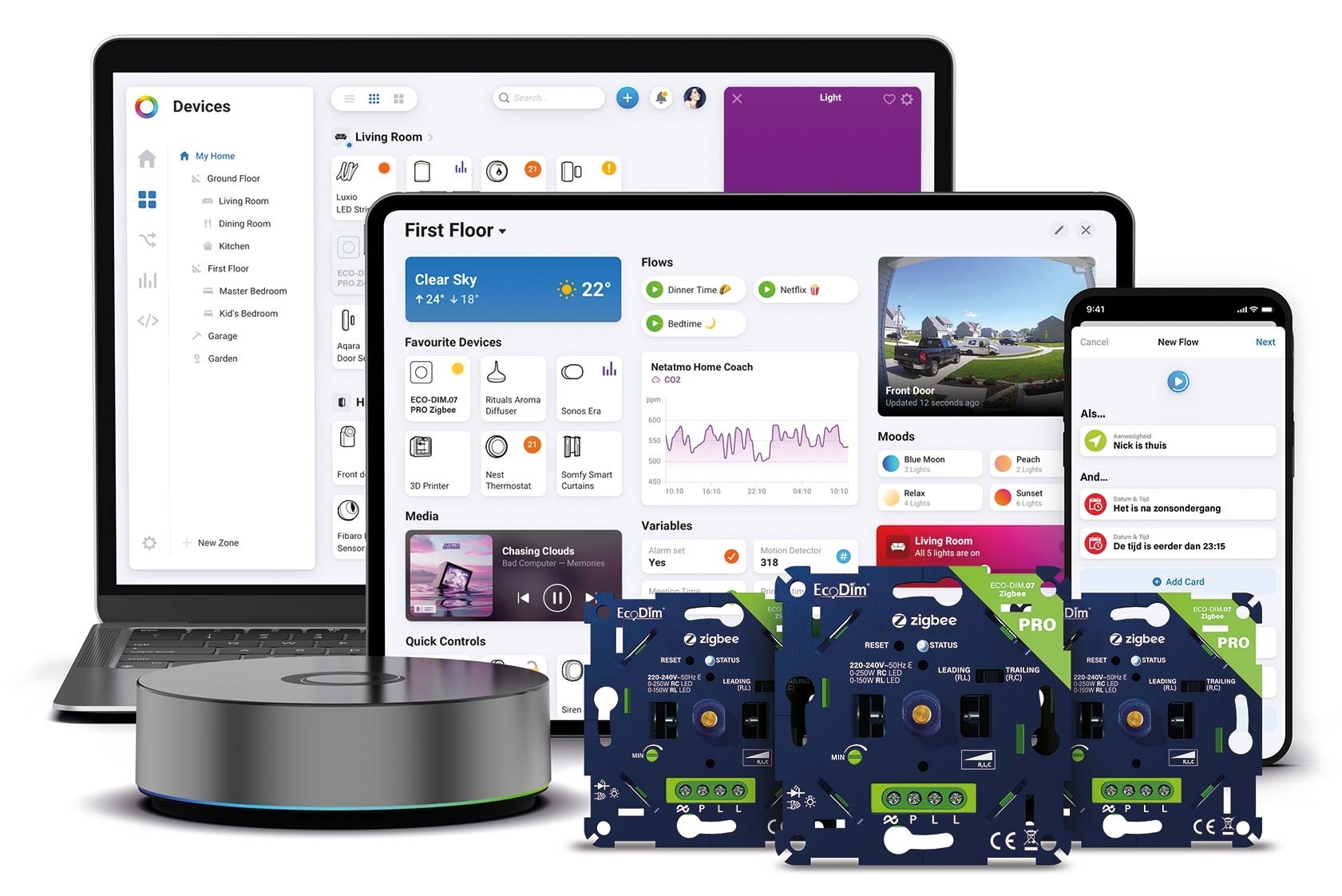 Nouveau variateur PRO (également disponible avec hub)