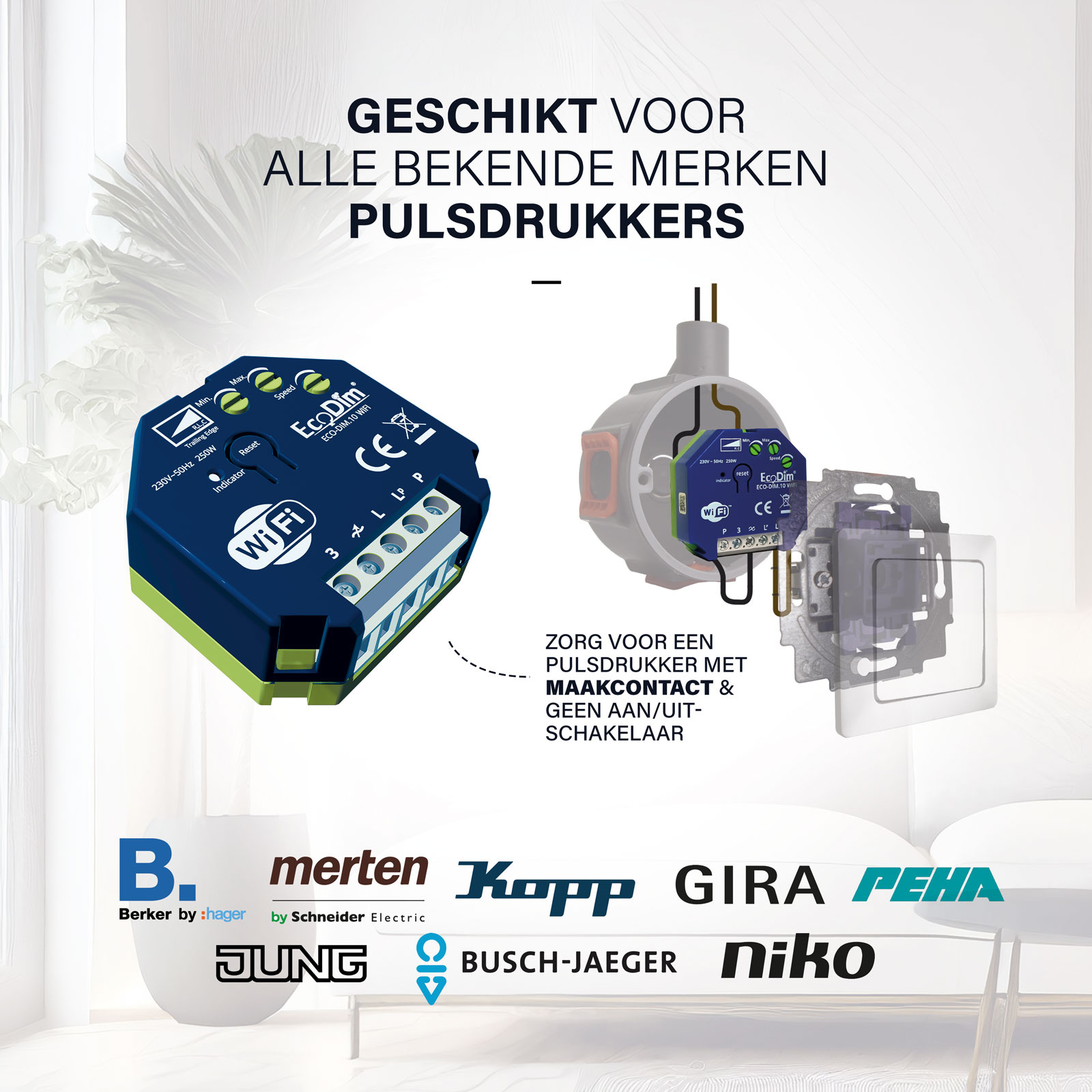 ECO-DIM.10 Module de gradation LED WiFi 250W