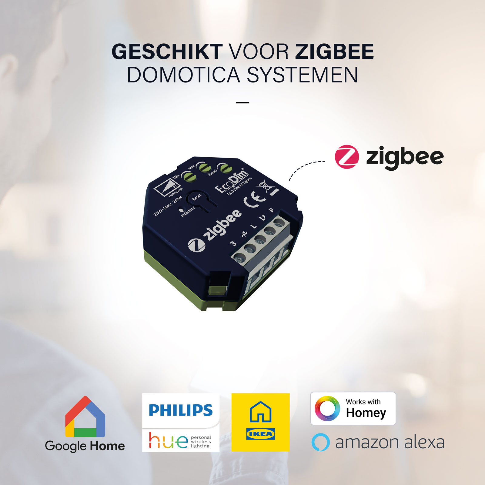 ECO-DIM.10 Zigbee led dimmer module 250W