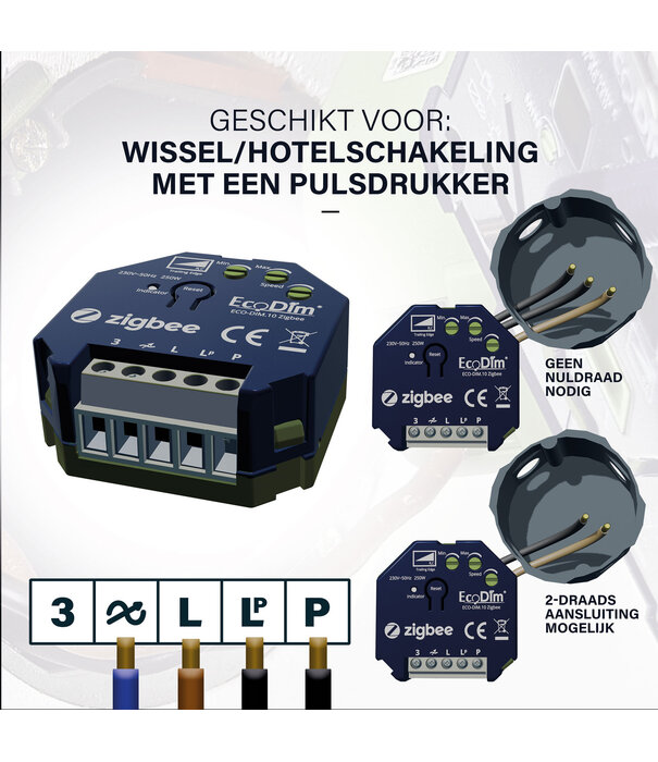 ECO-DIM.10 Zigbee LED-Dimmer-Modul 250W
