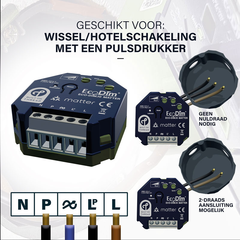 ECO-DIM.10 Module de gradation des leds Matter 250W