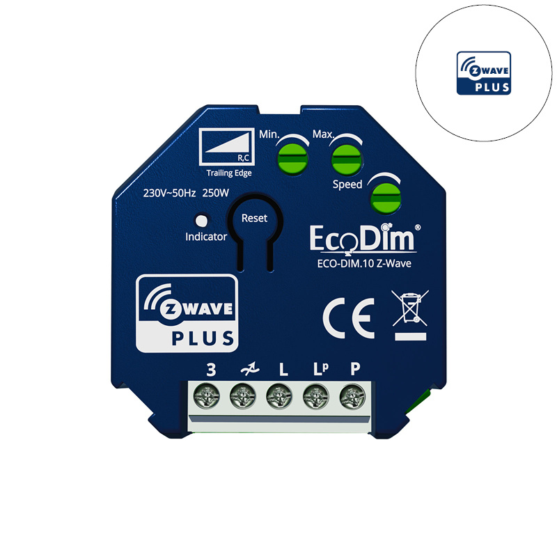 ECO-DIM.10 Z-Wave led dimmer module 250W