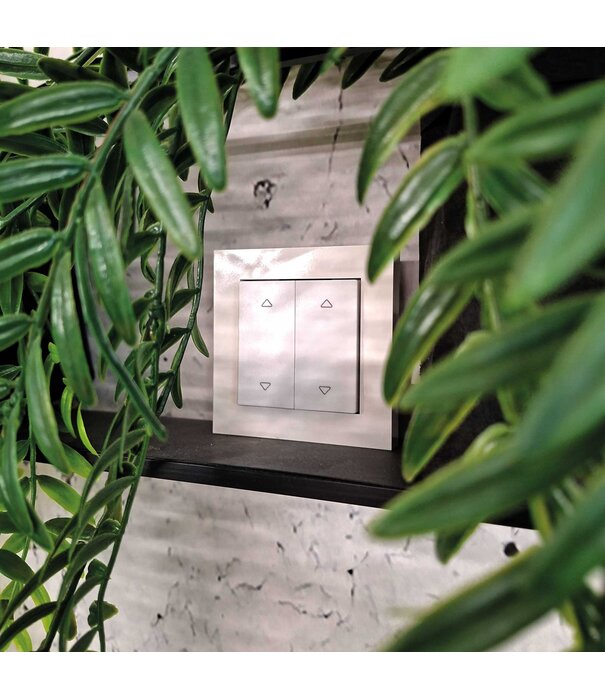 ECO-DIM.19 LED touch / push dimmer duo 2x 0-200W (RLC)
