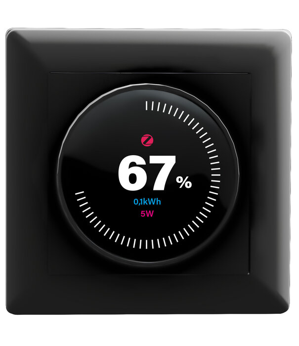 ECO-DIM.22 (B) Display-Dimmer Zigbee schwarz 250 W (RC)