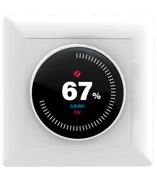 ECO-DIM.22 (W) Display-Dimmer Zigbee weiß 250 W (RC)