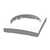 ED-01006 Central plate ECO-DIM.22 white, suitable for GIRA frame