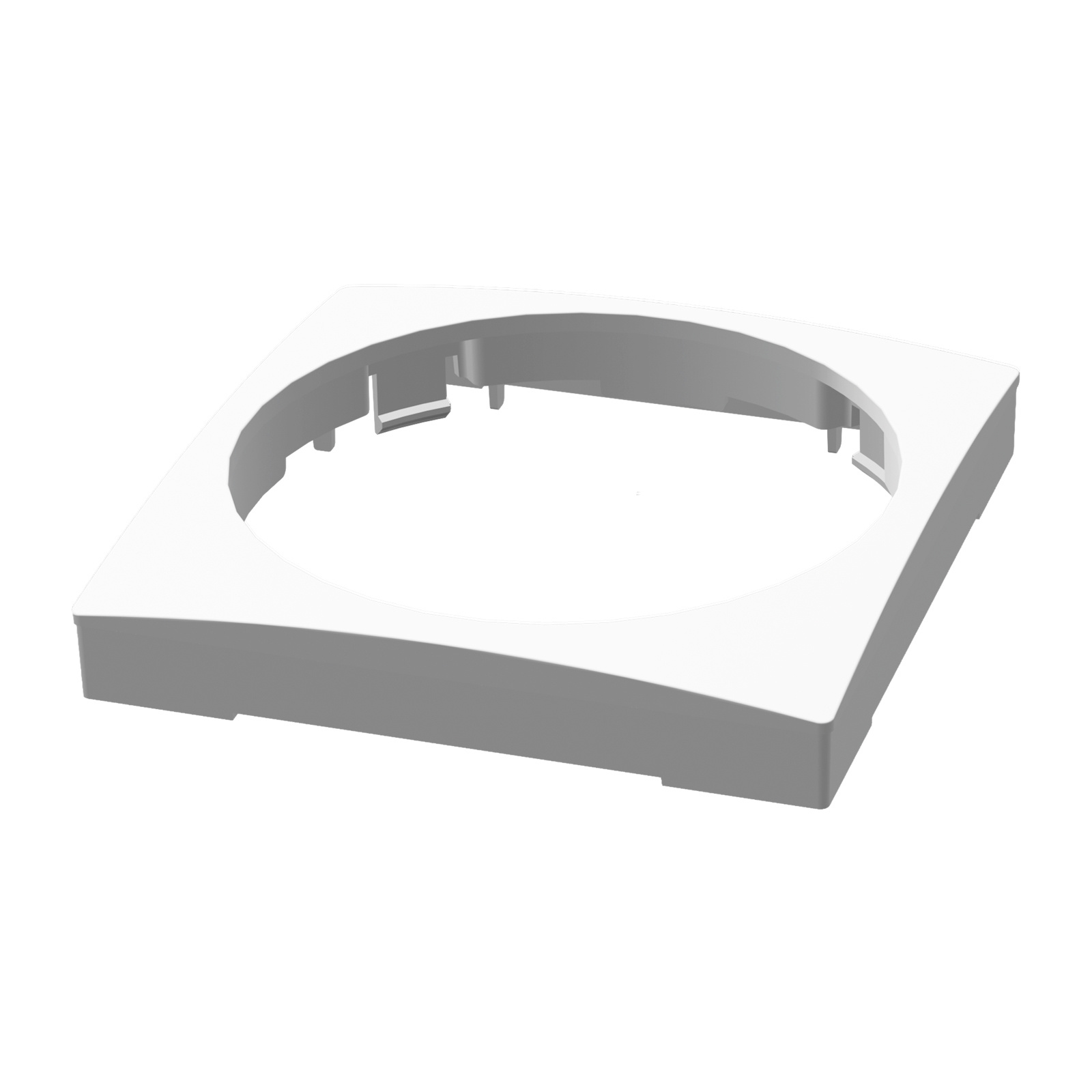 ED-01006 Plaque centrale ECO-DIM.22 blanche adaptée au cadre GIRA