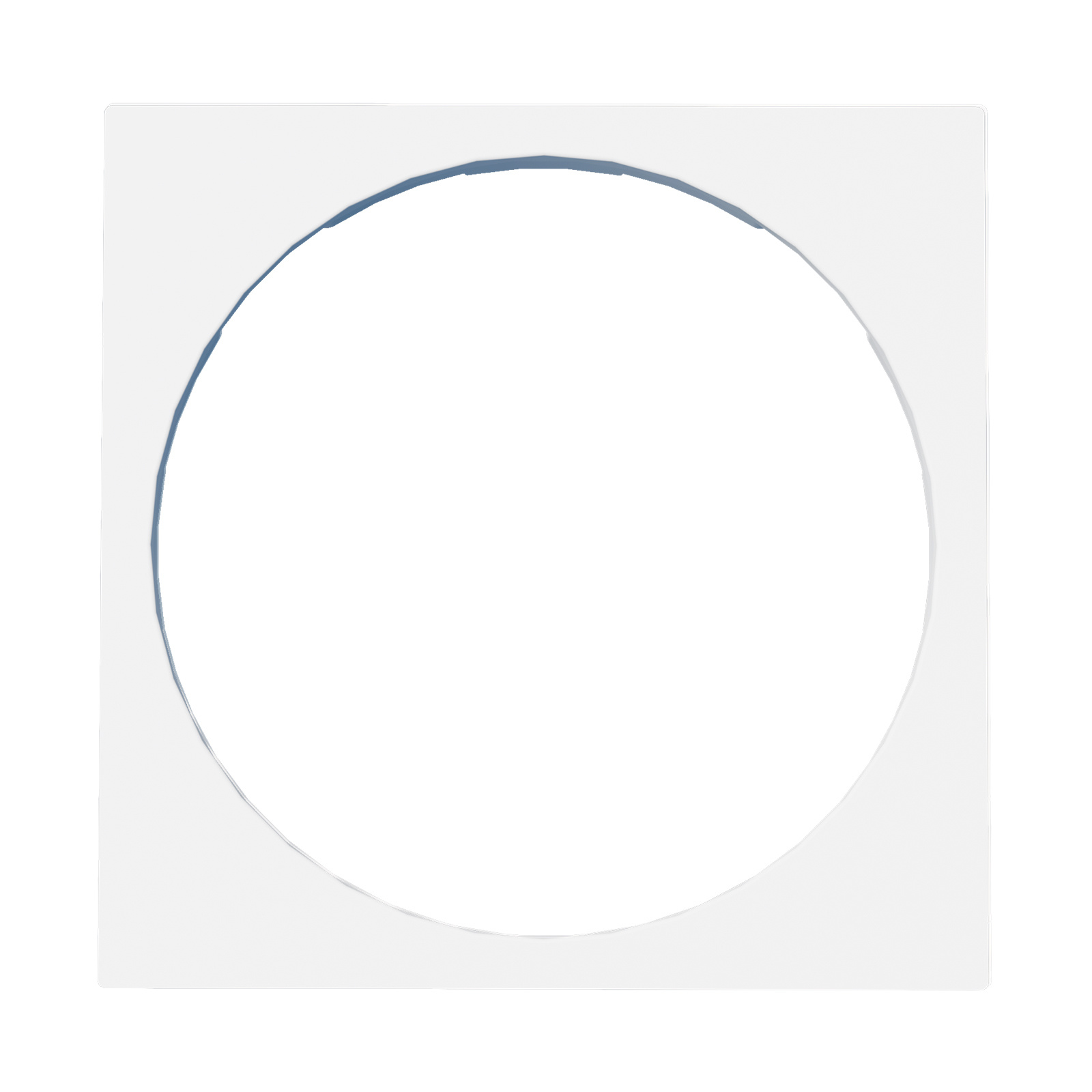 ED-01006 Plaque centrale ECO-DIM.22 blanche adaptée au cadre GIRA