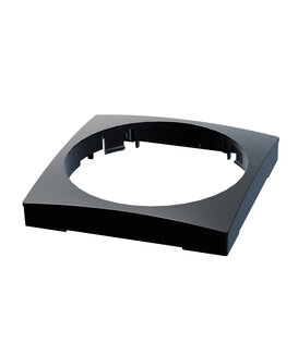 ED-01009 Plaque centrale ECO-DIM.22 noire adaptée au cadre Busch-Jaeger Balance SI