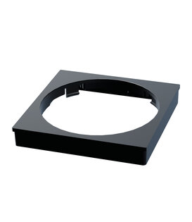 ED-01010 Zentralplatte ECO-DIM.22 schwarz passend für GIRA Rahmen