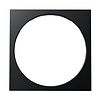 ED-01010 Zentralplatte ECO-DIM.22 schwarz passend für GIRA Rahmen
