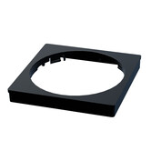 ED-01011 Plaque centrale ECO-DIM.22 noire adaptée au cadre JUNG