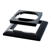 ED-01012 Central plate and frame for ECO-DIM.22 black