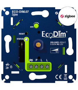 ECO-DIM.07 Variateur de lumière Zigbee push/turn 0-200W