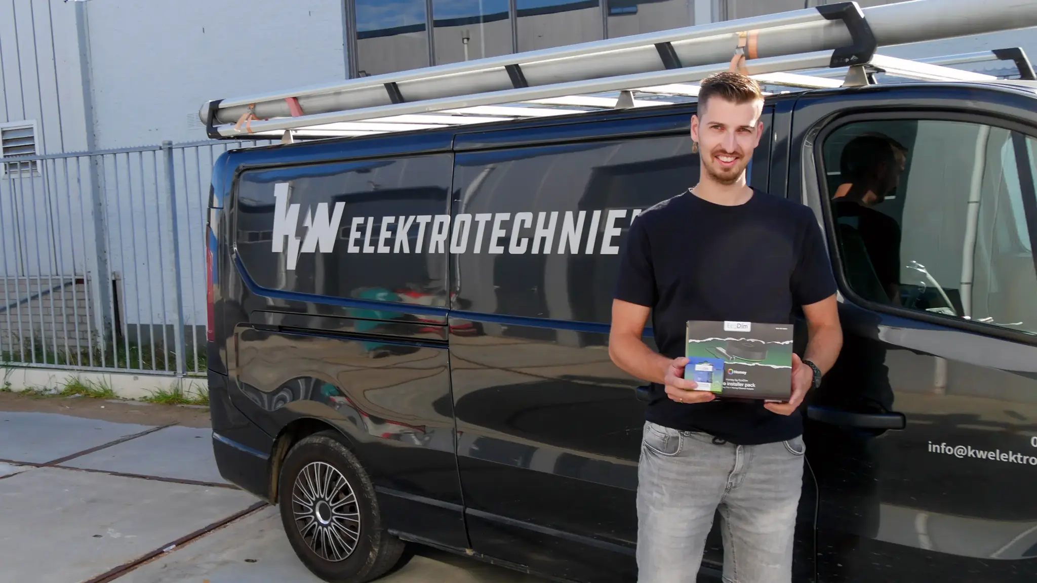EcoDim und Homey in der intelligenten Büroinstallation von KW Elektrotechniek