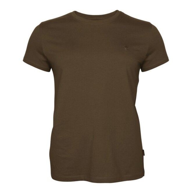 3-Pack T-Shirt - Women - Green/H.Brown/Khaki