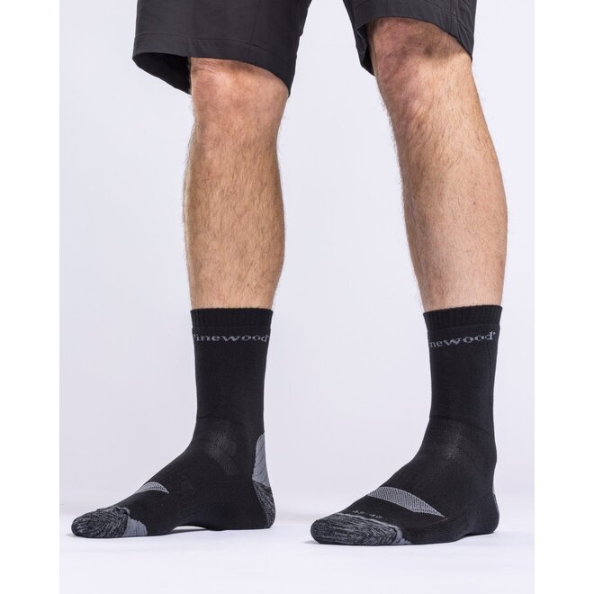 InsectSafe Cotton Long Socks - Black