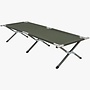 Aluminium Camp Bed - Green