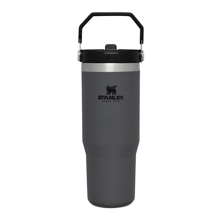 The IceFlow™ Flip Straw Tumbler 0.89L-30oz -Charcoal