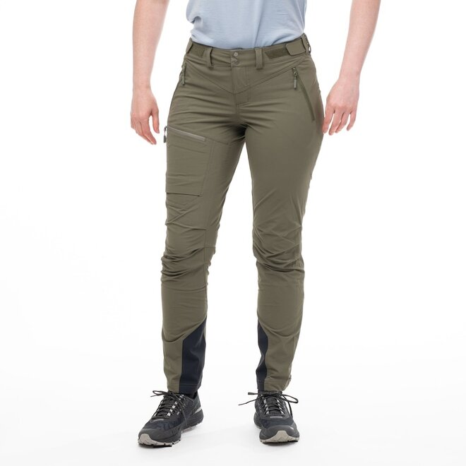 Breheimen Softshell Pants - Women - Dark Green Mud