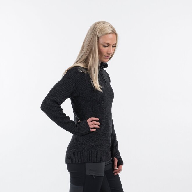 Ulriken Lady Jumper Dames - Black Mel