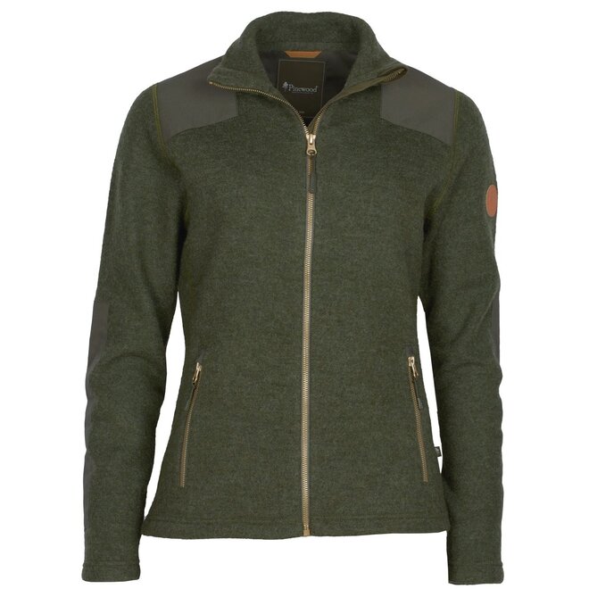 Lappland Wool Full Zip W- Green (3396)