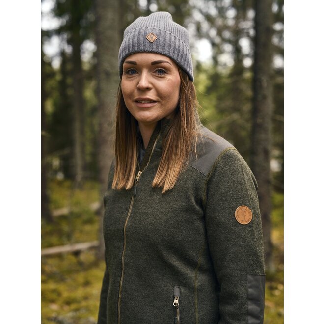 Lappland Wool Full Zip W- Green (3396)