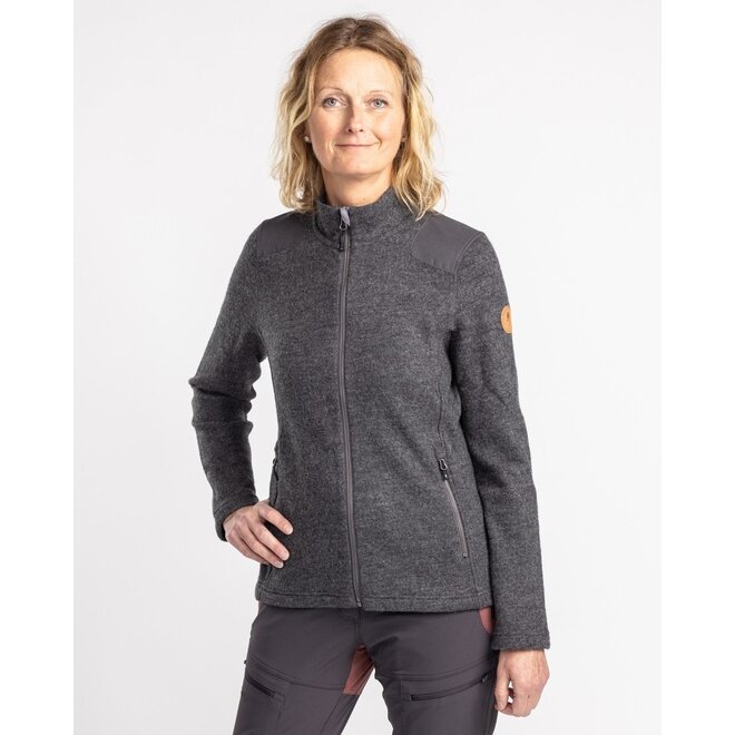 Lappland Wool Full Zip W- Grey ( 3396)