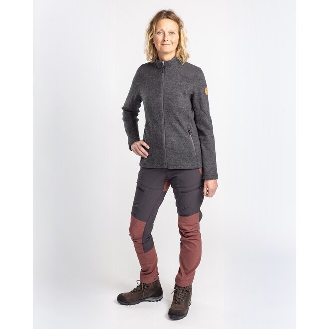 Lappland Wool Full Zip W- Grey ( 3396)