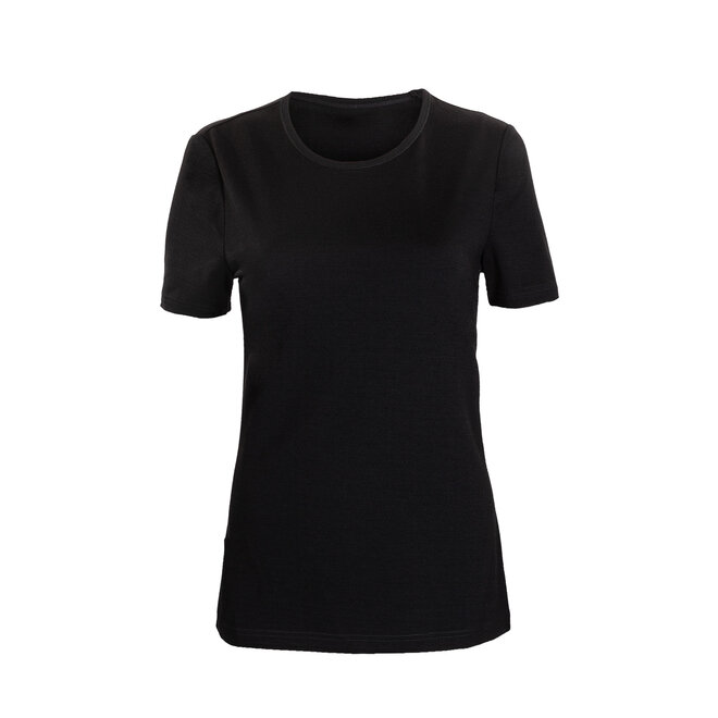 Merinowol Shirt - Dames - Base Layer - Zwart