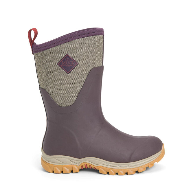 Arctic Sport II Mid - Bordeaux/Tweed - Dames - Winterlaarzen