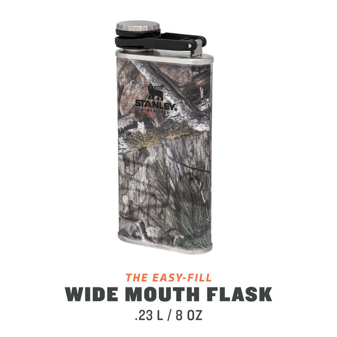 The Easy Fill Wide Mouth Flask 0,23L - Country DNA Mossy Oak